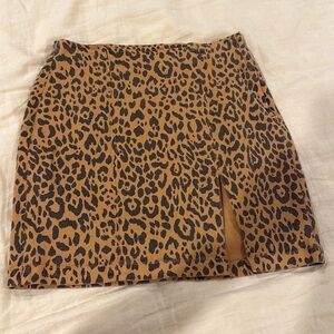 MOTHER The Side Splitter Mini Skirt NWT size 29